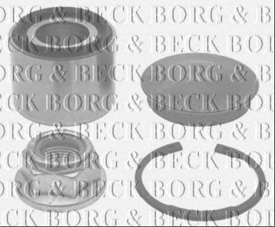 BORG & BECK bwk305 -  Комплект подшипника ступицы колеса